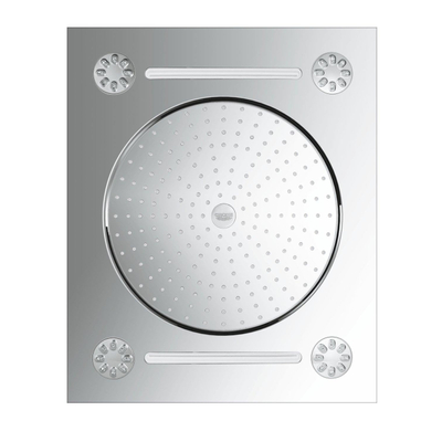 GROHE Rainshower F15 Douche de tête de plafond multispray avec 3 jets 381x465mm chrome