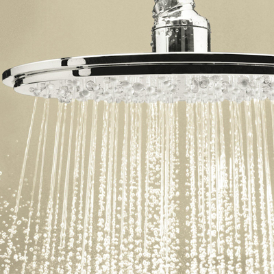 GROHE Rainshower Cosmopolitan 400 Douche de tête - 40cm - 1 jet - chrome