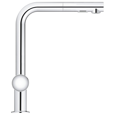 GROHE Minta Mitigeur de cuisine avec bec L et dual spray extractible chrome