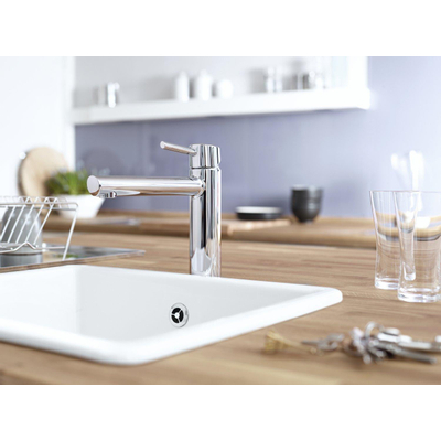 GROHE Concetto Robinet de cuisine avec bec medium chrome