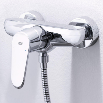 Grohe Eurodisc Cosmopolitan Douchekraan - met koppelingen - chroom