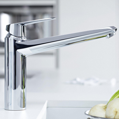 GROHE Eurodisc Cosmopolitan Keukenkraan - laag - chroom