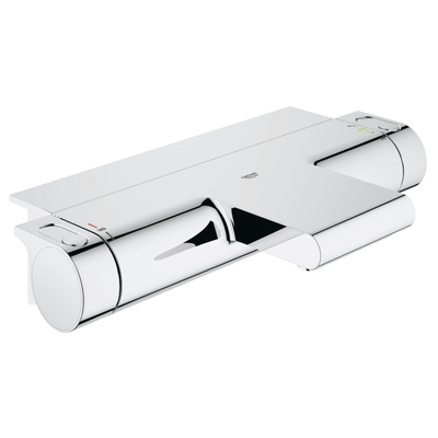 GROHE Grohtherm 2000 badkraan thermostatisch met tray chroom - beschadigd - OUTLET UDEN
