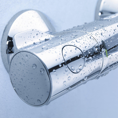 Grohe Grohtherm 800 Badkraan - thermostatisch - met omstel - met koppelingen - EcoJoy - volumegreep met ecobutton - chroom