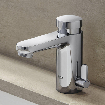 GROHE Eurosmart Cosmopolitan T wastafelkraan - opbouw - 1-gats - zonder waste - chroom