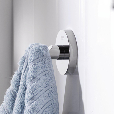 GROHE Essentials crochet de serviette - rond - chrome