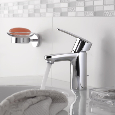 GROHE Essentials Porte-savon - avec support - montage mural - chromé