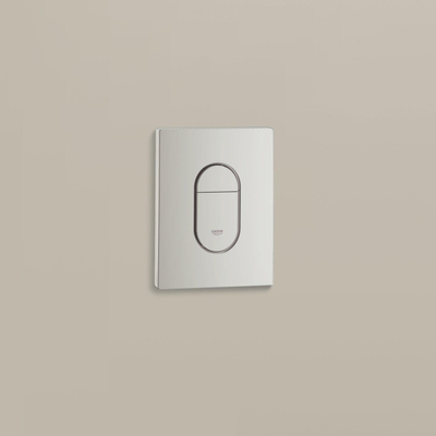 GROHE Arena Cosmopolitan plaque de commande WC verticale chrome mat