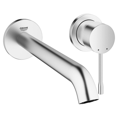 Grohe Essence New Wastafelkraan Inbouw - uitloop 23cm - L-size - Supersteel (RVS)
