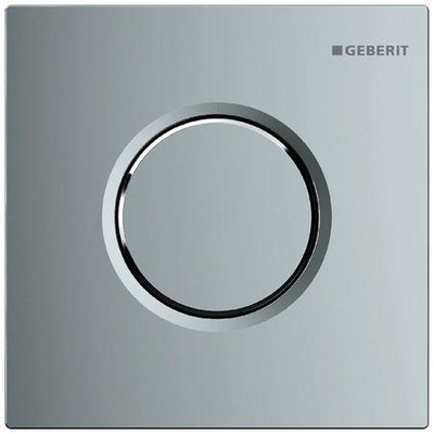 Geberit Type01 urinioir bedieningsplaat - pneumatisch - ronde knop - glans chroom