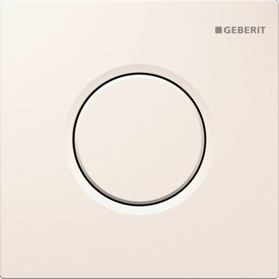 Geberit Type01 urinioir bedieningsplaat - pneumatisch - ronde knop - glans wit