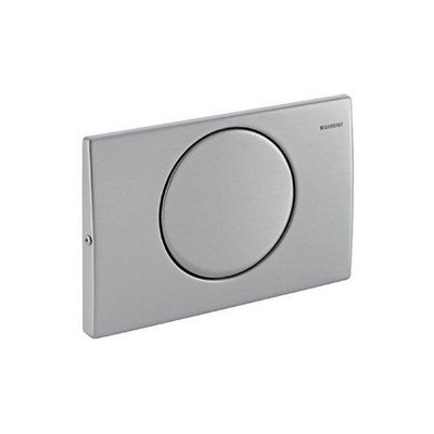Geberit Mambo plaque de commande - inox brossé