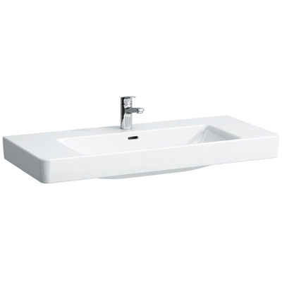 Laufen Pro S lavabo pour meuble 46x105x17,5cm 1 trou de robinetterie céramique blanc