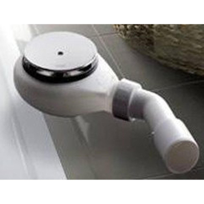 Viega Tempoplex bonde de receveur de douche 60mm de hauteur complet 115x40/50 pour receveur de douche avec trou 90mm chrome