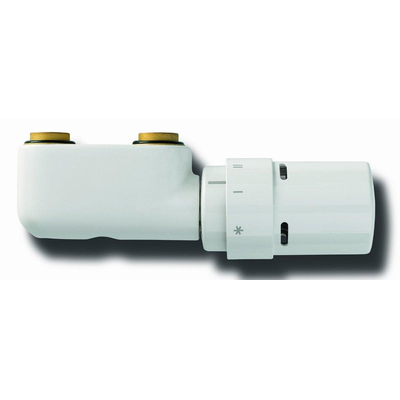 Vasco Design robinet thermostatique d'angle blanc