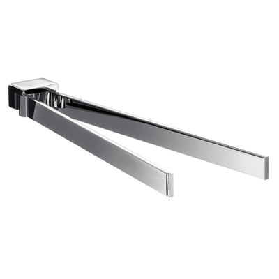Emco Loft porte-serviettes pivotant chromé