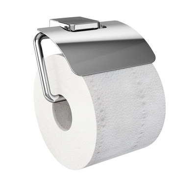Emco Trend Porte-rouleau de WC avec clapet Chromé