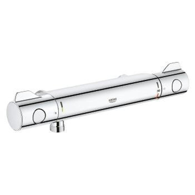 GROHE grohtherm 800 Mitigeur thermostatique douche EcoJoy avec poignée volume et bouton éco chrome