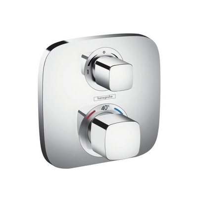 Hansgrohe Ecostat E partie encastrée pour robinet thermostatique avec arrêt et inverseur pour 2 fonctions de douche chrome