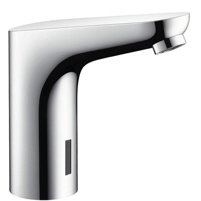 Hansgrohe Focus E2 wastafelkraan electronisch - met sensor (batterij) - voor koud of voorgemengd water - hoogglans chroom