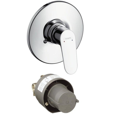 Hansgrohe Focus E2 - inbouw douchekraan compleet - hoogglans chroom
