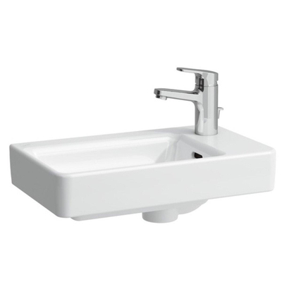 Laufen Pro S lavabo 48x28x15cm 1 trou de robinet asymétrique à droite céramique blanc