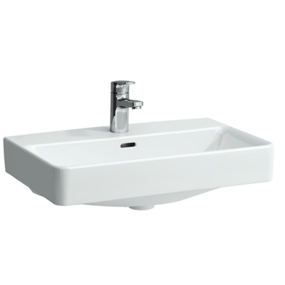 Laufen Pro S lavabo compact 60x38x17cm 1 trou de robinet céramique blanc