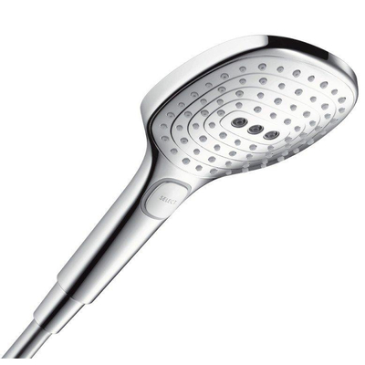 Hansgrohe Raindance Select E - select - 120 - ecosmart - 3jet - handdouche - hoogglans chroom