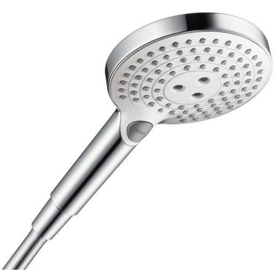 Hansgrohe Raindance select s120 ecosmart douchette à main 3 jets blanc-chrome