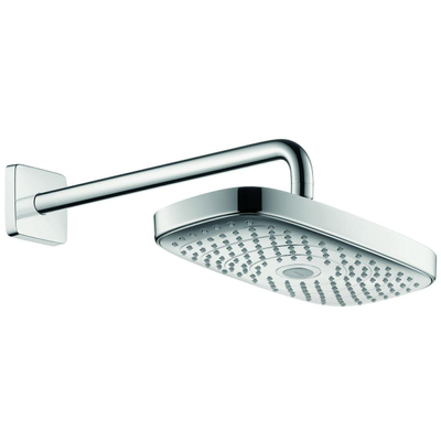 Hansgrohe Raindance select e300 ecosmart 2jet hoofddouche m/douchearm wit-chr