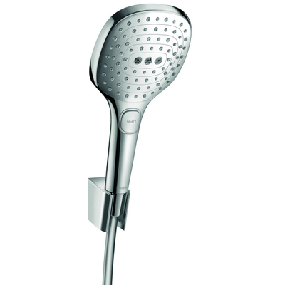 Hansgrohe Raindance Select E Badset - 120 - 3jet - met doucheslang - 160 cm - hoogglans chroom