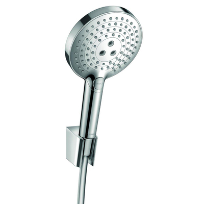 Hansgrohe Raindance Select S Badset - 120 - 3jet - met doucheslang - 160 cm wit/chroom - wit chroom