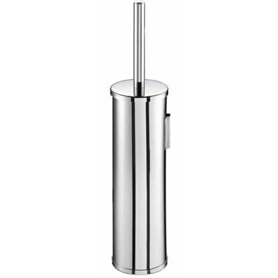 Geesa Nemox Brosse de toilette - suspendu - tête de brosse blanche - chrome