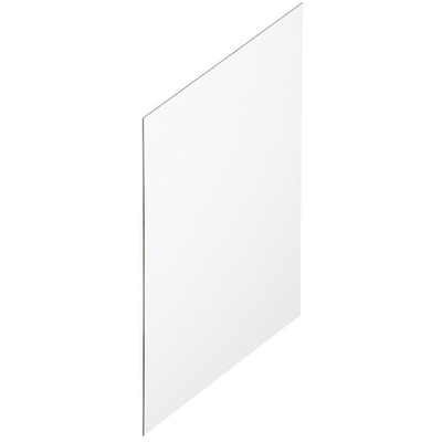Geesa Public area collection cloison pare-vue pour urinoir 92x44cm blanc