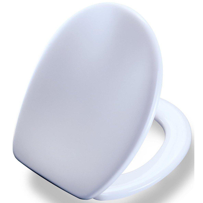 Pressalit Tivoli 2 abattant de WC avec charnière univerticale en inox UN3 blanc