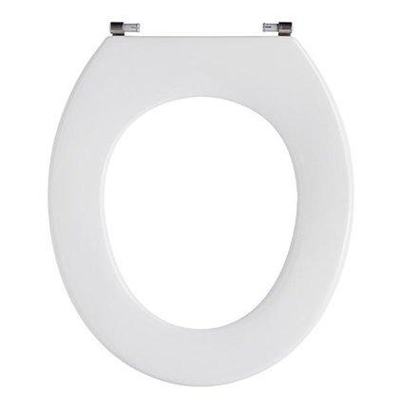 Pressalit Objecta toiletzitting - 37x42cm - rond - zonder deksel - universeel - wit