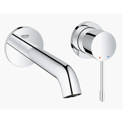 GROHE Essence New Wastafelkraan Inbouw - uitloop 23cm - L-size - zonder waste - chroom (licht beschadigd) OUTLETSTORE