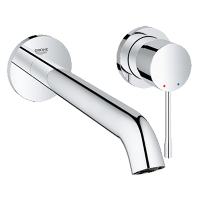 GROHE Essence New Wastafelkraan Inbouw - uitloop 23cm - L size - zonder waste - chroom OUTLETSTORE