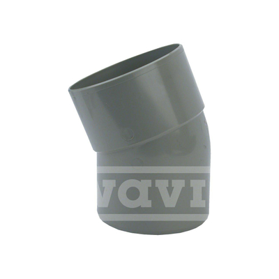 Wavin pvc adhesive bend 22° 110mm socket/spigot