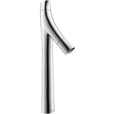 AXOR Starck Organic wastafelkraan - model 240 - hoog - tweegreeps - zonder waste - chroom