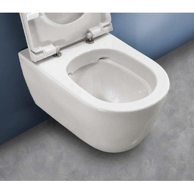 Royal Plaza Belbo wandcloset 54cm spoelrandloos diepspoel mat wit incl. Toilet zitting SHOWROOMMODEL