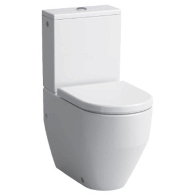 Toilettes Laufen Pro pour pack wc 36x65x43cm à fond creux évacuation PK. vario (70-220) contre le mur. 2 trous de vis céramique blanc.