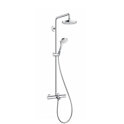 Hansgrohe Showerpipe Croma Select S 180 2jet bain/douche blanc/chromé