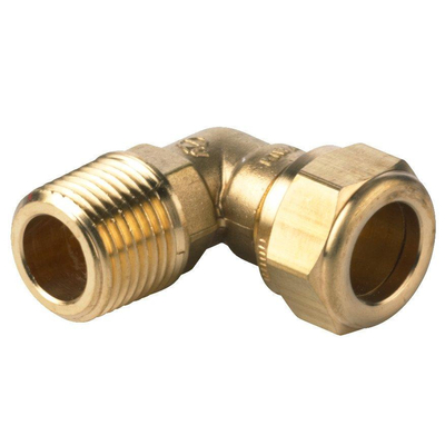 VSH Super Autofreinant laiton coude autofreinant x filetage extérieur 3/8 x 12mm conique