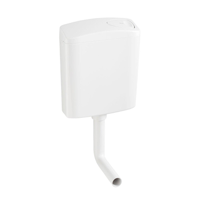 Wisa 300 laaghangend reservoir - 33.8x13.4x42cm - enkele spoeling - wit