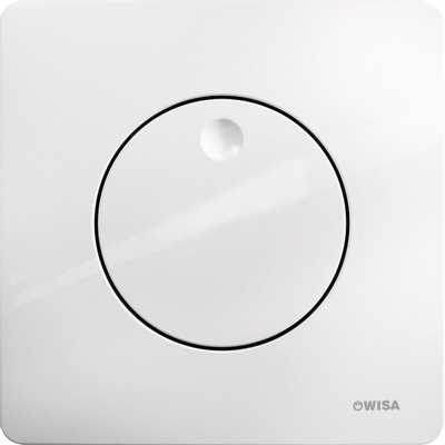 Wisa Gaia panneau de commande avec coupure de chasse SO blanc