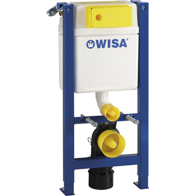 Wisa XT inbouwreservoir - 83cm - frontbediening - wit