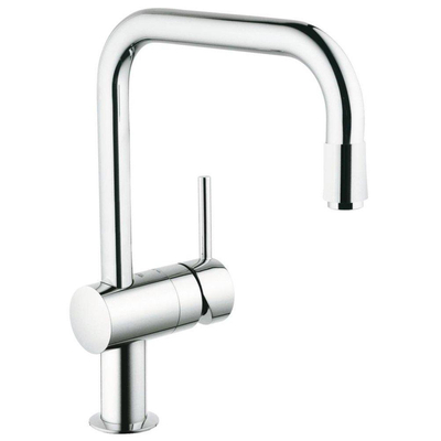 Grohe Minta Keukenkraan - hoog - uittrekbare u uitloop - chroom