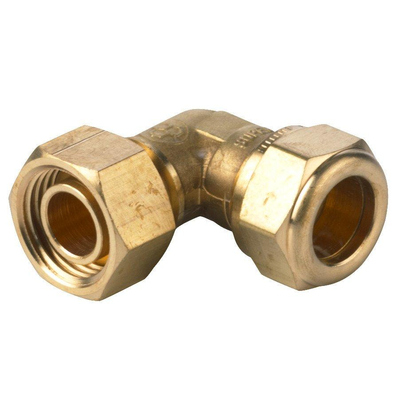 Vsh Raccord à compression encastré de rechange coude avec joint 1/2x15mm compression laiton
