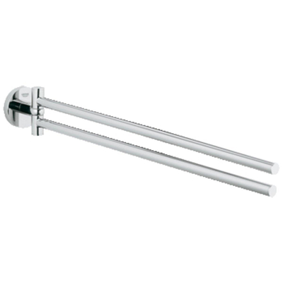 Grohe Essentials Handdoekhouder - 45cm - dubbel - draaibaar - chroom